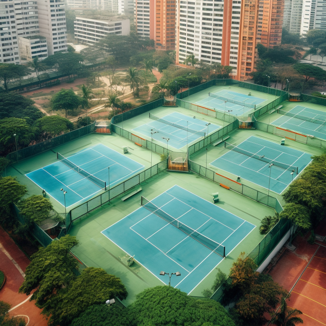 Quadras de Tênis no Brasil: Um Centro de Paixão Esportiva